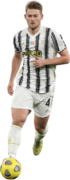 Matthijs de Ligt football render