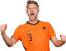 Matthijs de Ligt football render