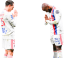 Maxence Caqueret & Moussa Dembélé football render