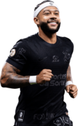 Memphis Depay football render