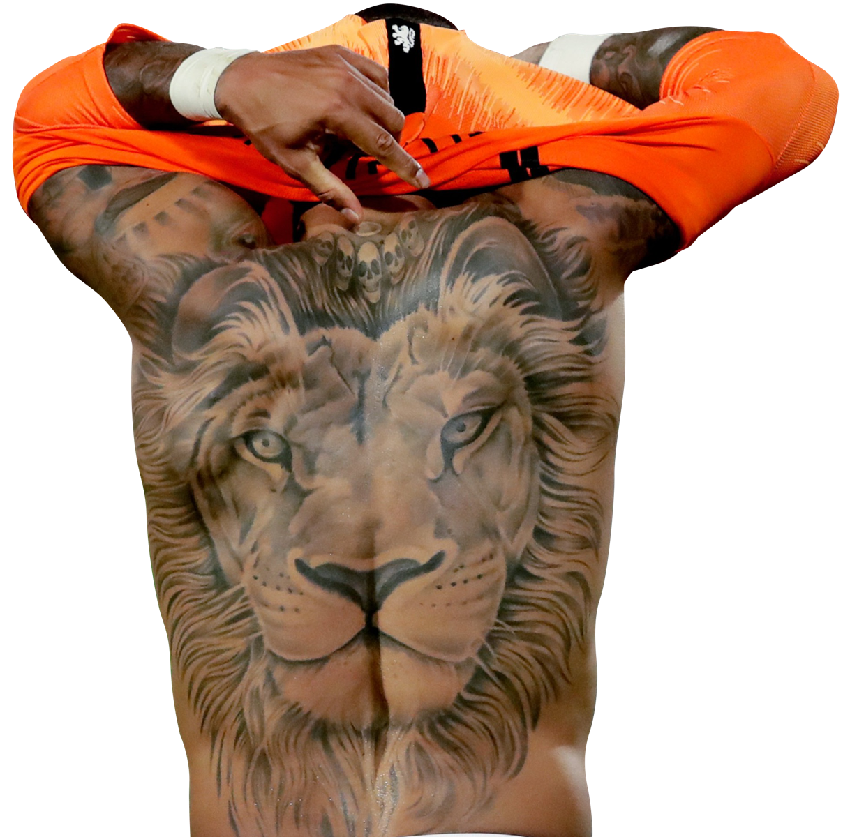 Memphis Depay football render - 29134 - FootyRenders