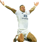 Memphis Depay football render