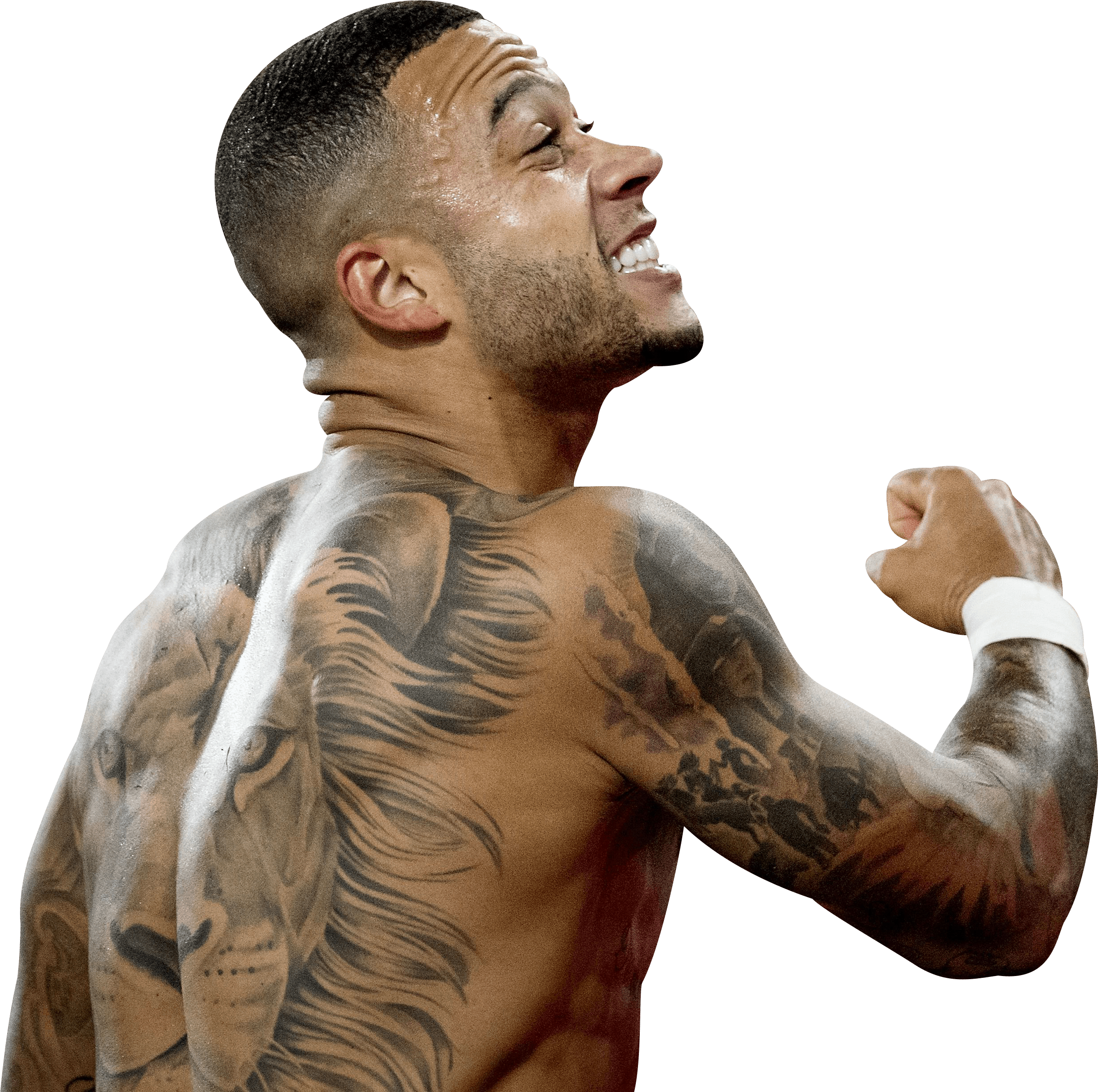 Memphis Depay Holland football render - FootyRenders