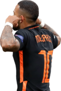 Memphis Depay football render