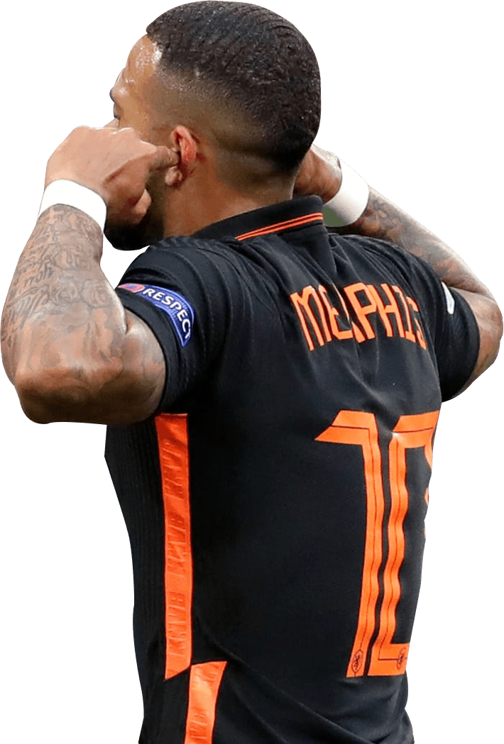 Memphis Depay Holland football render - FootyRenders