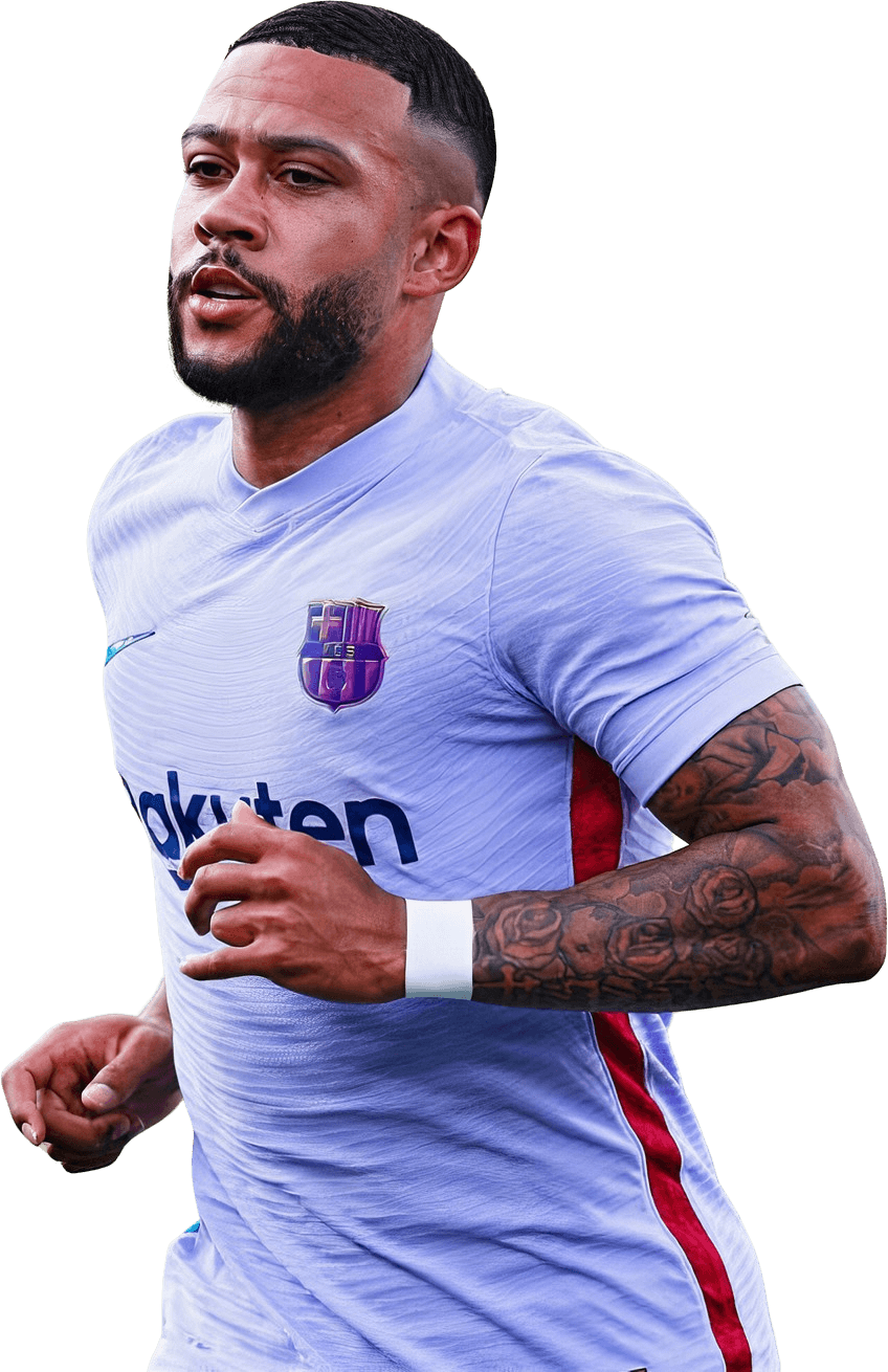 Memphis Depay football render - 81048 - FootyRenders