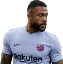 Memphis Depay football render