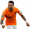 Memphis Depay football render