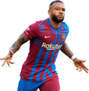 Memphis Depay football render