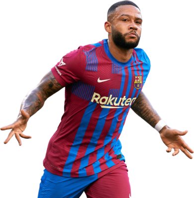 Memphis Depay Holland football render - FootyRenders