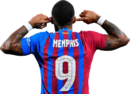 Memphis Depay football render