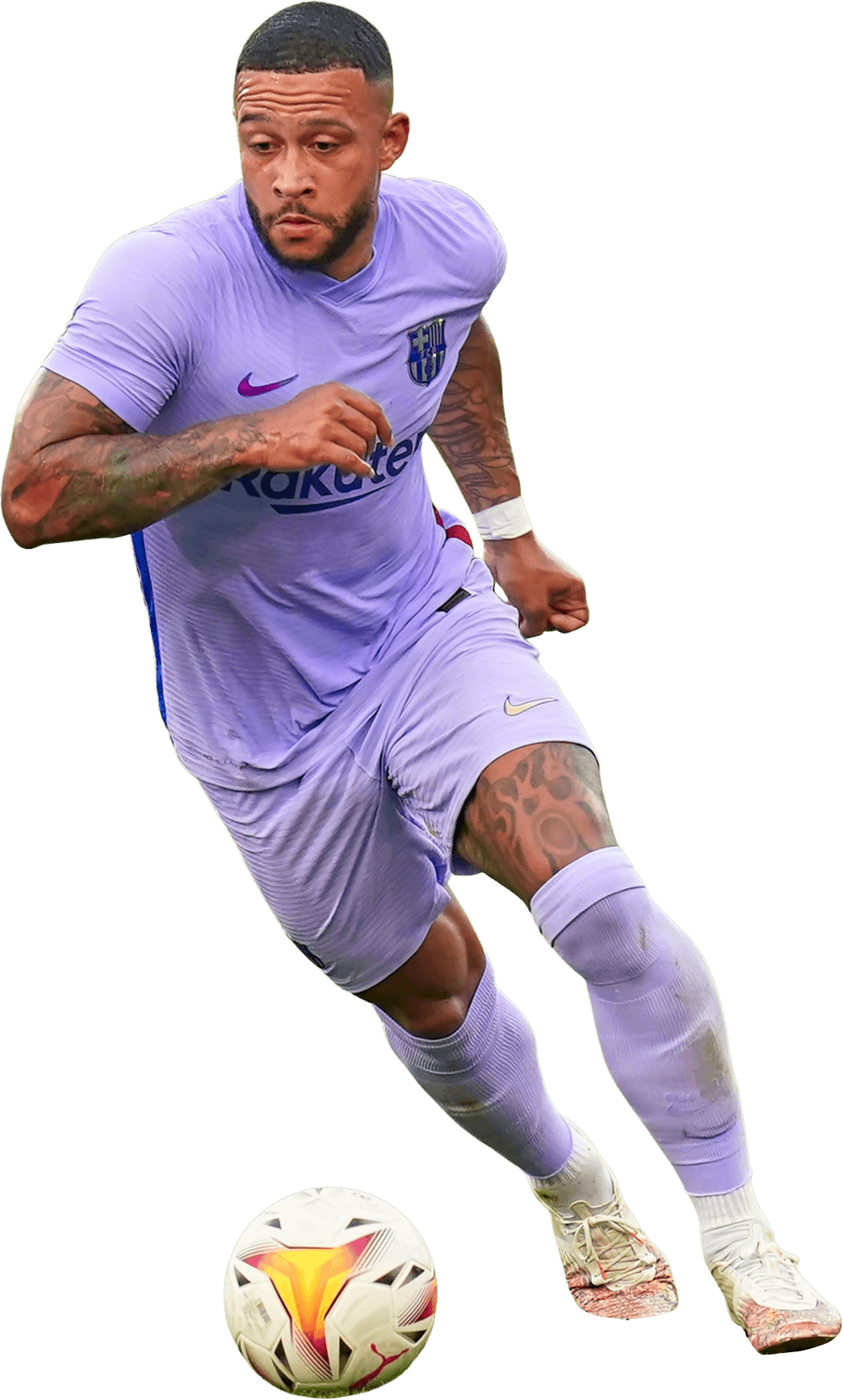 Memphis Depay football render - 81304 - FootyRenders