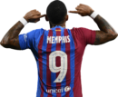 Memphis Depay football render