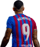 Memphis Depay football render