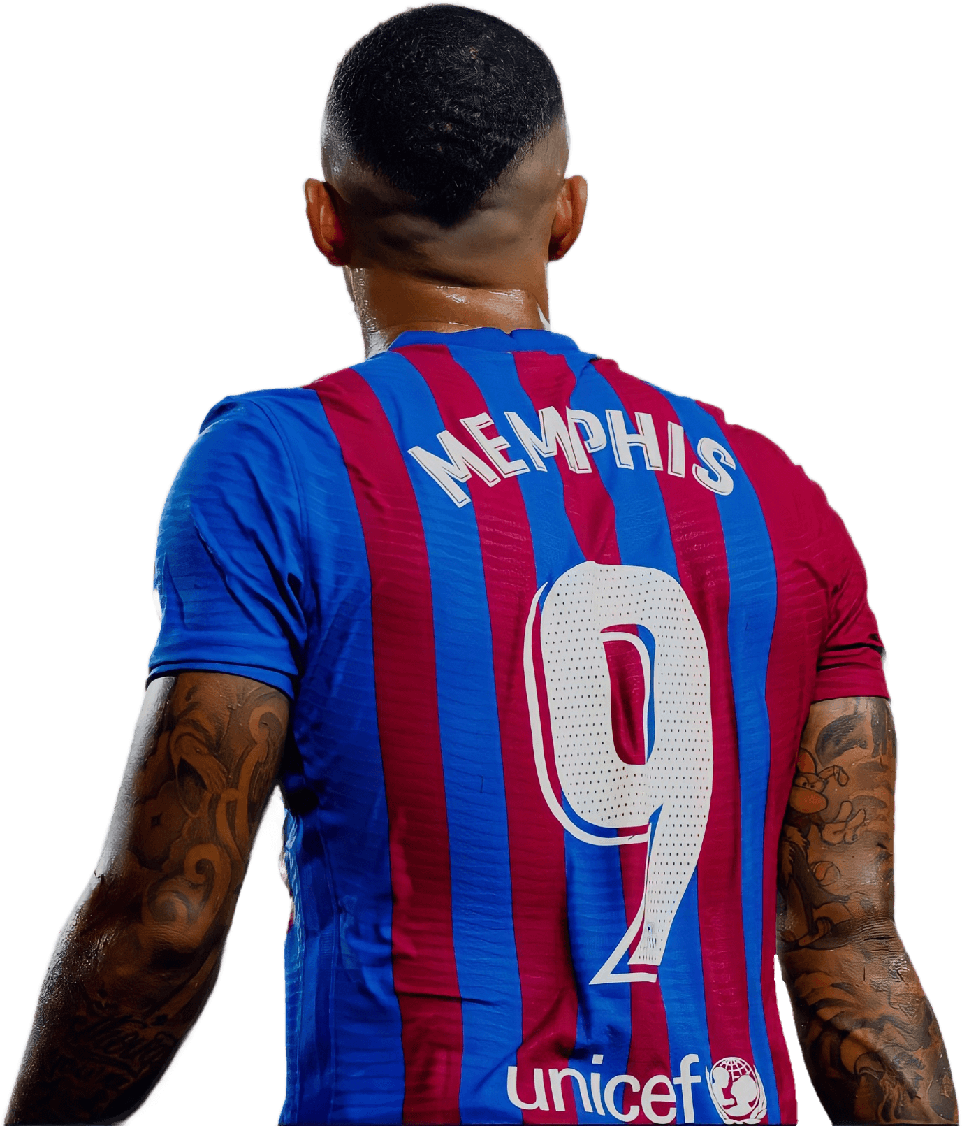 Memphis Depay football render - 81508 - FootyRenders