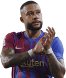 Memphis Depay football render