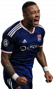 Memphis Depay football render