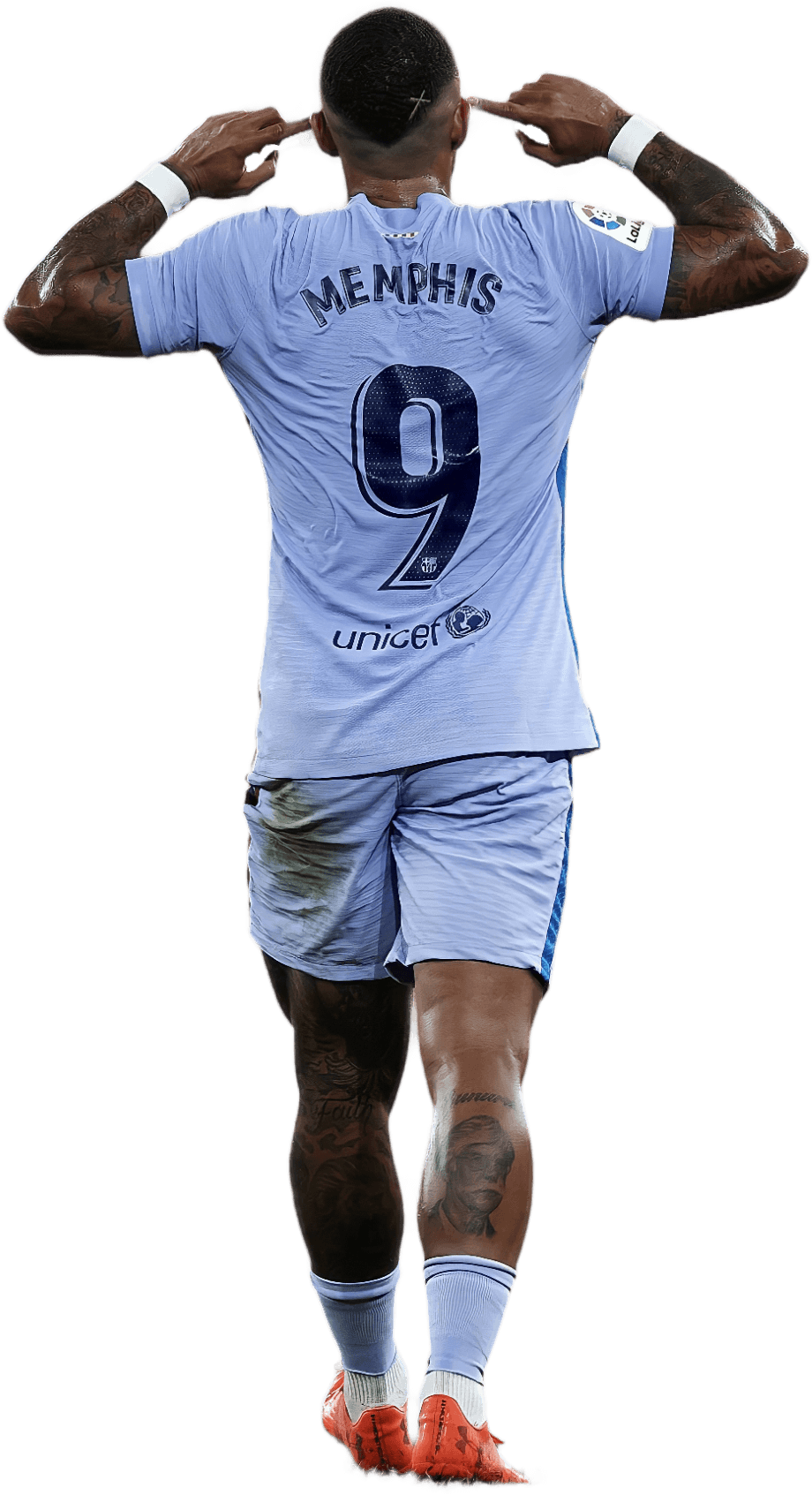 Memphis Depay Holland football render - FootyRenders