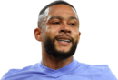 Memphis Depay football render