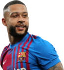 Memphis Depay football render