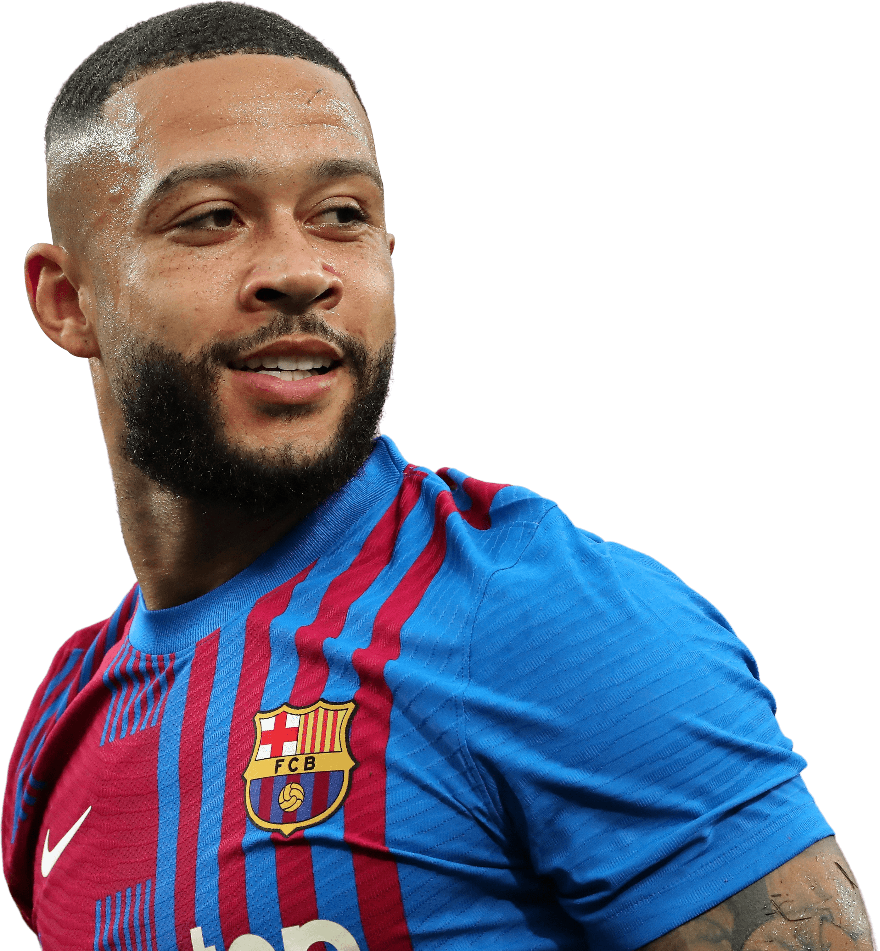 Memphis Depay Holland football render - FootyRenders