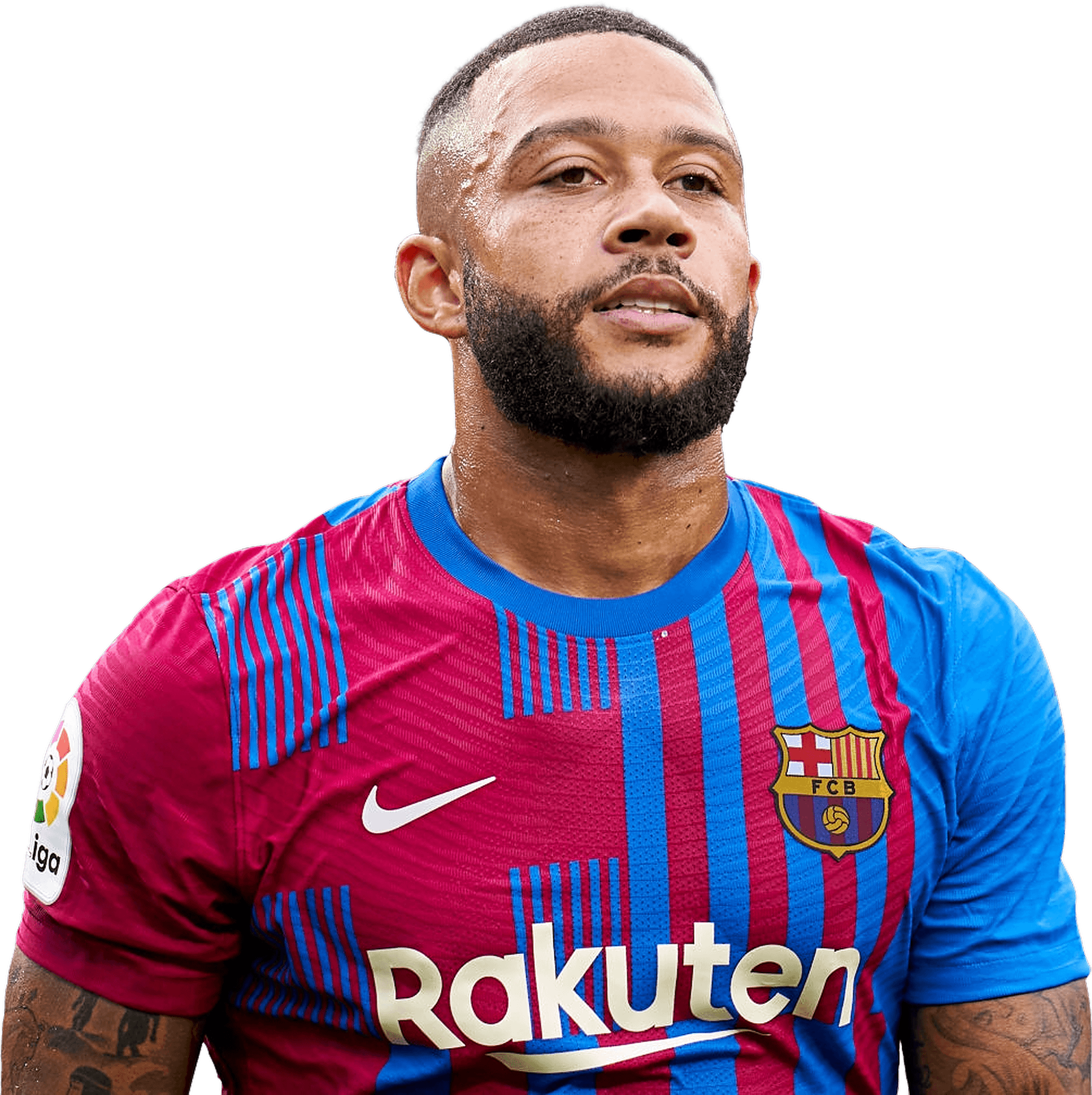 Memphis Depay Holland football render - FootyRenders