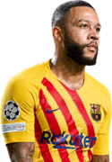 Memphis Depay football render