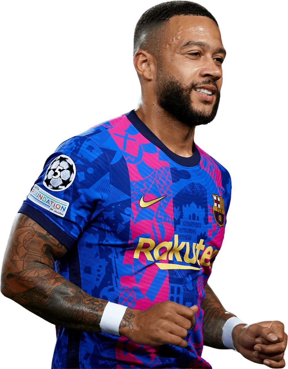 Memphis Depay Holland football render - FootyRenders