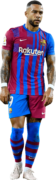 Memphis Depay football render