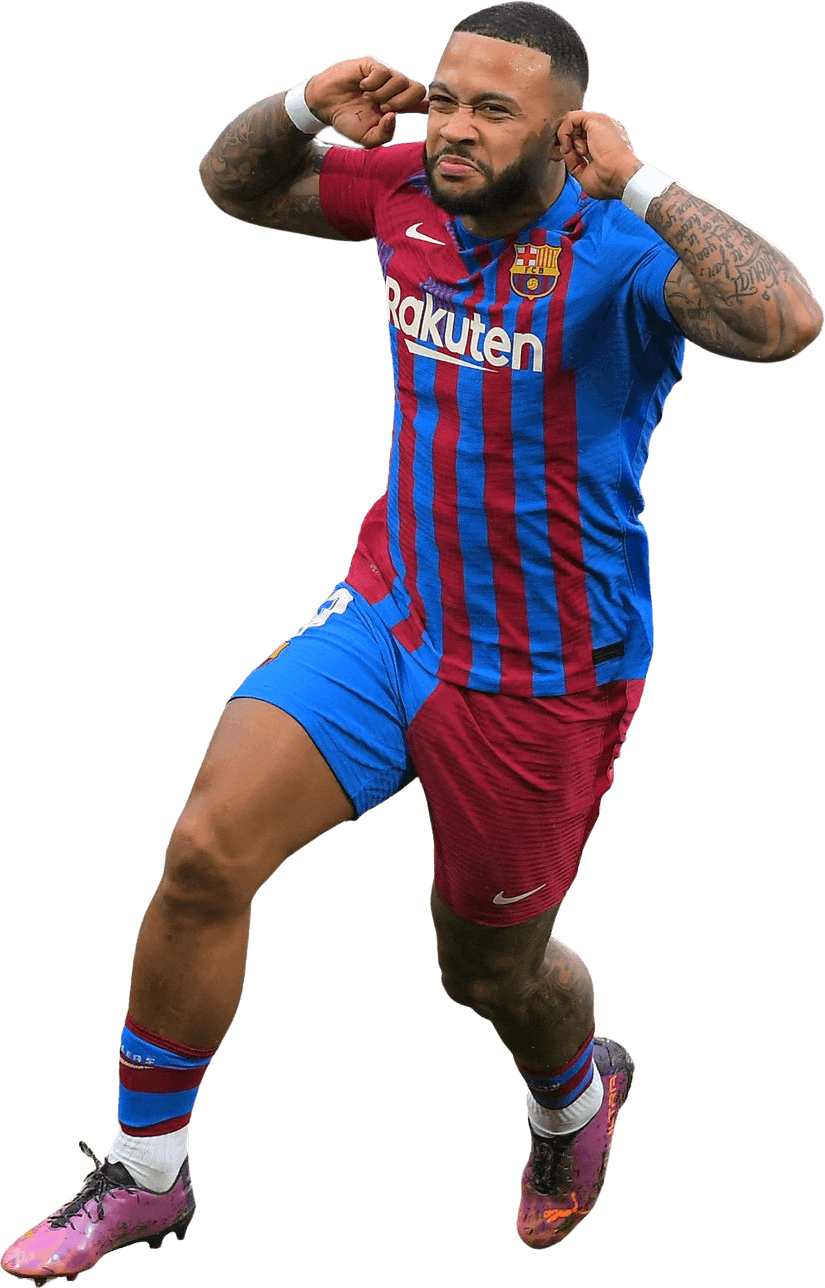 Memphis Depay Holland football render - FootyRenders