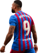 Memphis Depay football render