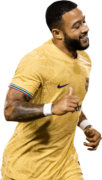 Memphis Depay football render