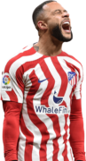 Memphis Depay football render