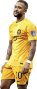 Memphis Depay football render