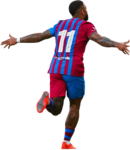 Memphis Depay football render