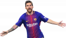 Lionel Messi football render