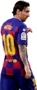 Lionel Messi football render