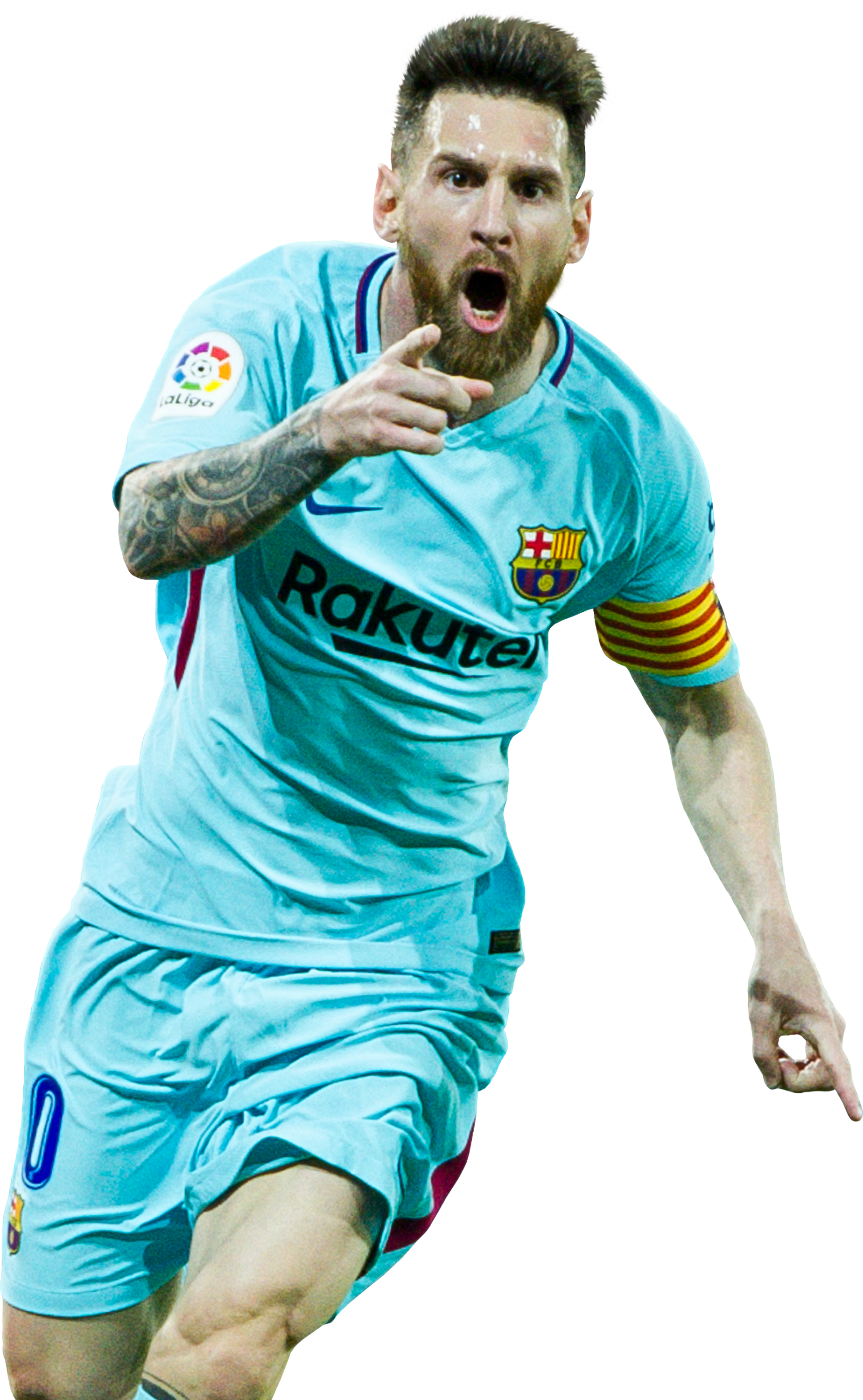 Lionel Messi football render - 41902 - FootyRenders