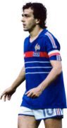 Michel Platini football render