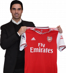 Mikel Arteta football render