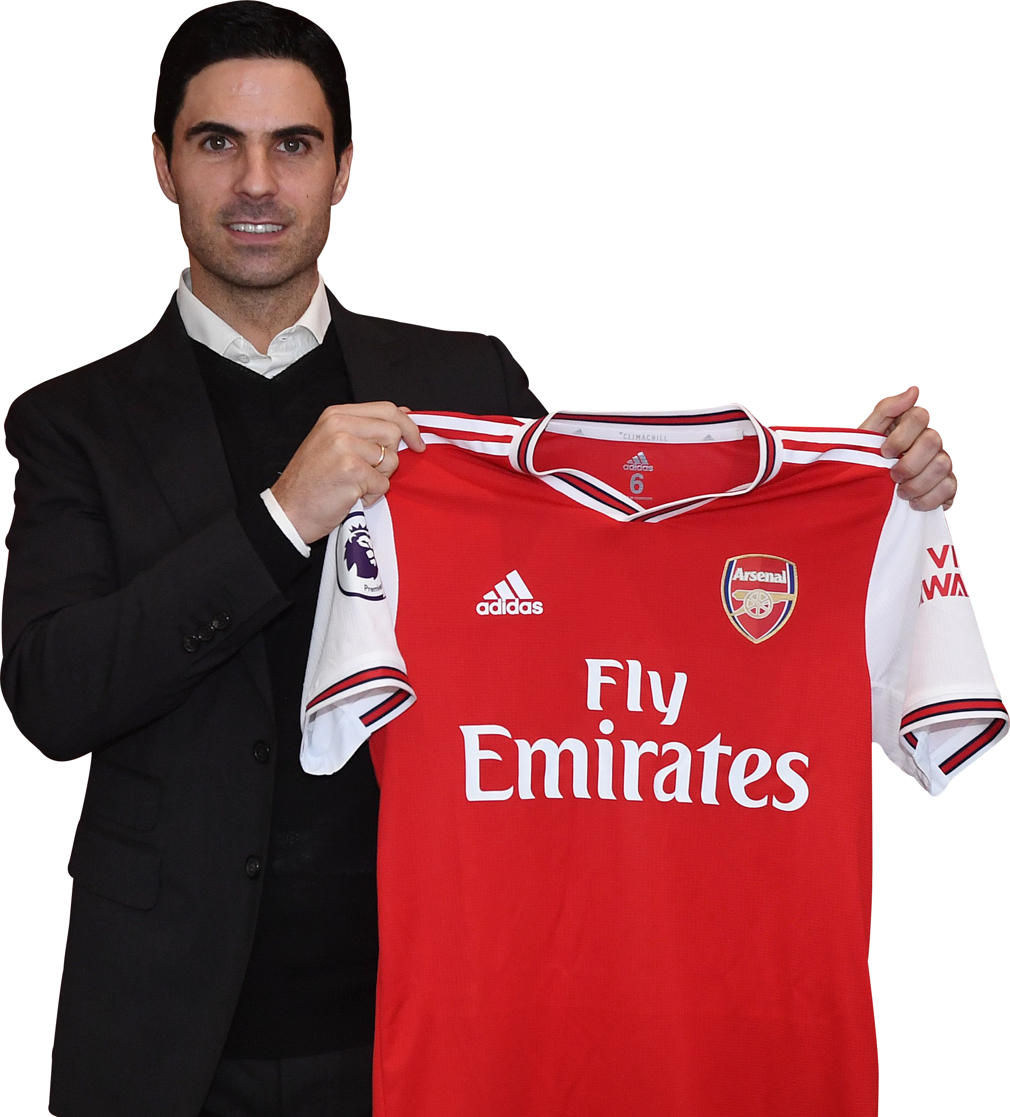 Mikel Arteta Arsenal Football Render FootyRenders