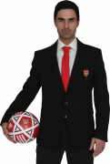 Mikel Arteta football render