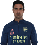 Mikel Arteta football render