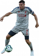 James Milner football render