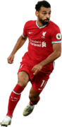 Mohamed Salah football render