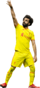 Mohamed Salah football render