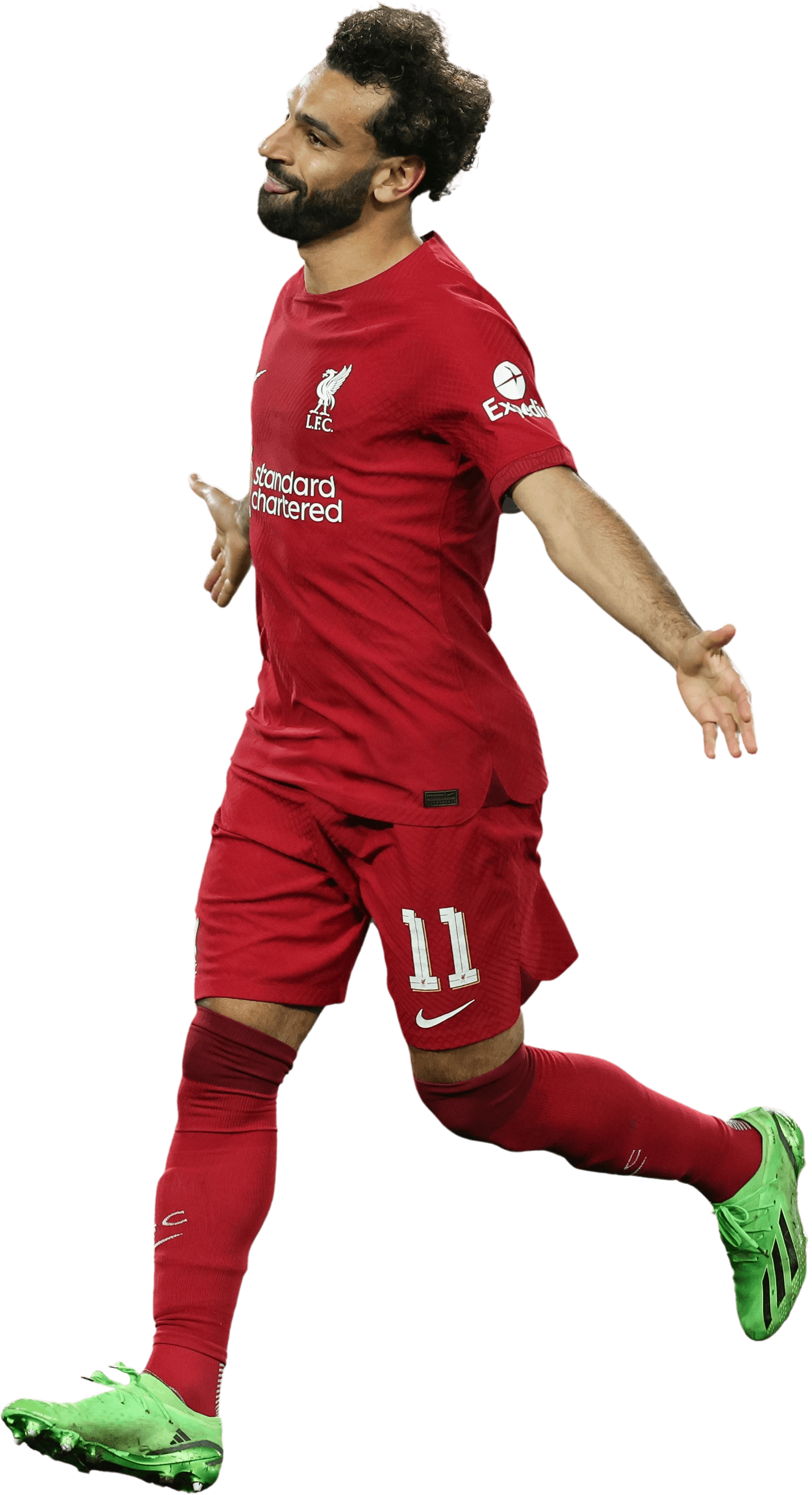 Mohamed Salah Liverpool football render FootyRenders