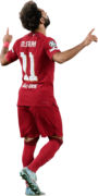 Mohamed Salah football render