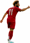 Mohamed Salah football render