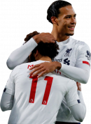 Mohamed Salah & Virgil van Dijk football render